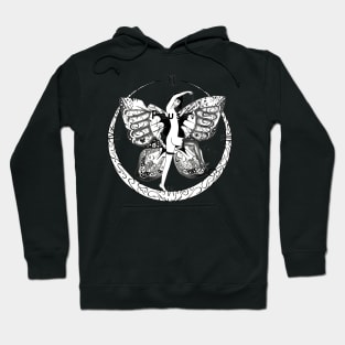 butterfly pause Hoodie